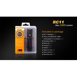 Lanterna Fenix RC11 de 1000 lumens Lanterna Fenix RC11 de 1000 lumens