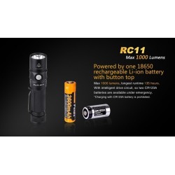 Lanterna Fenix RC11 de 1000 lumens Lanterna Fenix RC11 de 1000 lumens