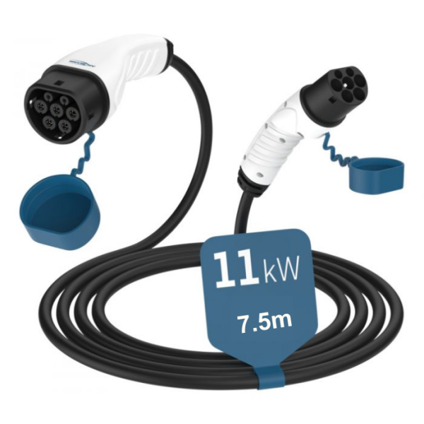 Cabo carregamento veículo 11 kW