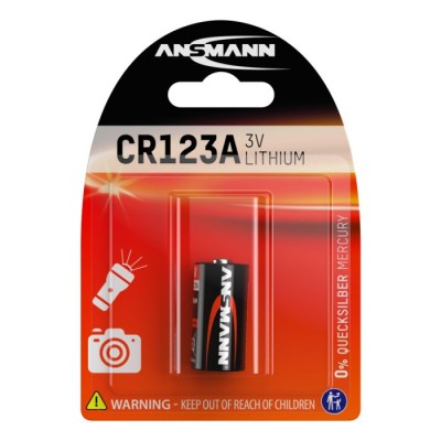 Bateria Lithium CR123A / CR17335 Bateria Lithium CR123A / CR17335