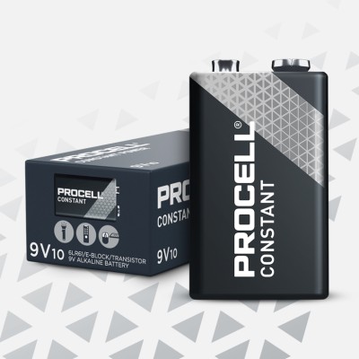 Procell Constant 9v pack de 210 unidades Procell Constant 9v pack de 210 unidades