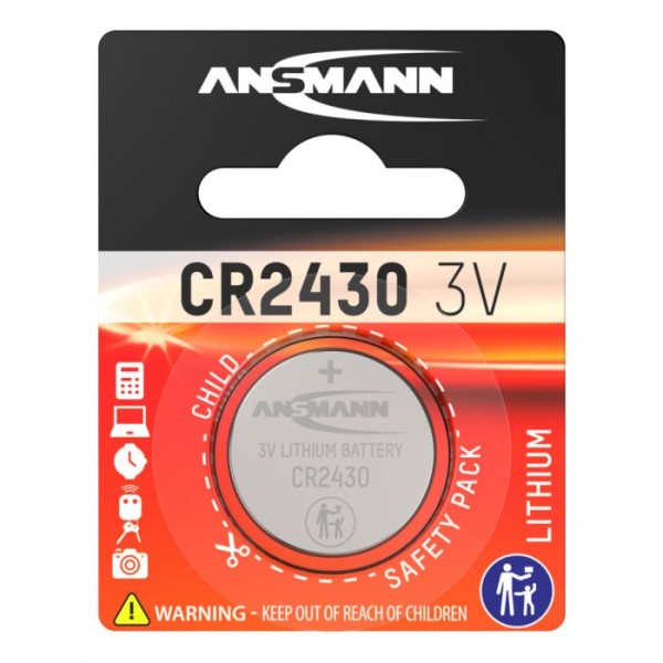 Pilha Lithium CR2430