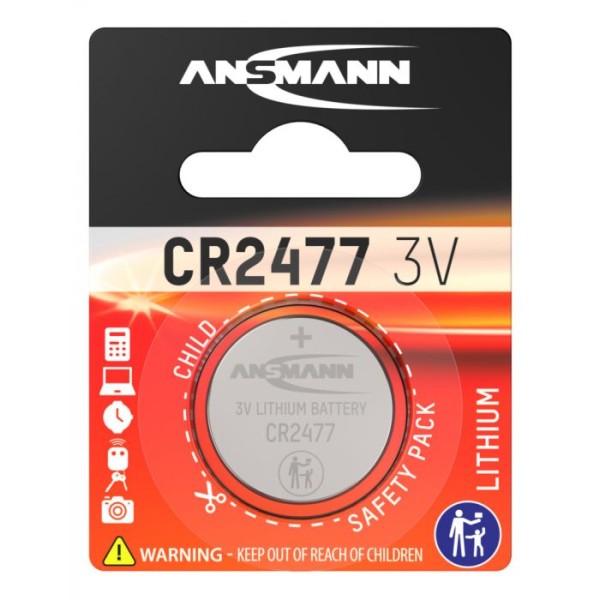 Pilha Lithium CR2477