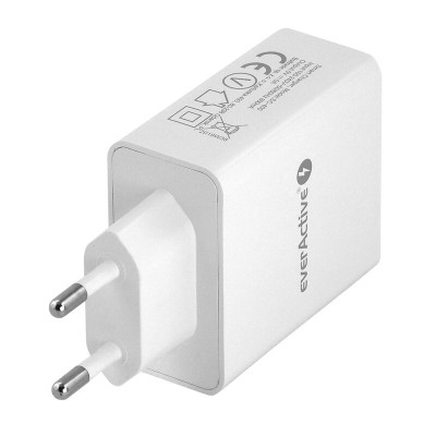 Carregador EverActive SC-400 220v de 4 portas USB Carregador EverActive SC-400 220v de 4 portas USB