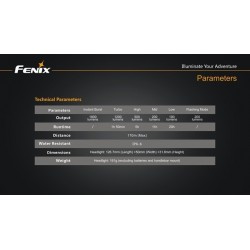 Fenix BC30 de 1800 lumens Fenix BC30 de 1800 lumens