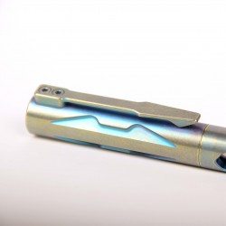 Caneta táctica em titanium Manker P20 Caneta táctica em titanium Manker P20