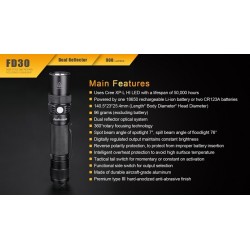 Lanterna Fenix FD30 de 900 lumens Lanterna Fenix FD30 de 900 lumens