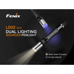 Fenix LD02 v2.0 de 70 Lumens Fenix LD02 v2.0 de 70 Lumens