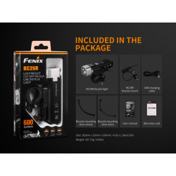 Fenix BC25R de 600 lumens Fenix BC25R de 600 lumens