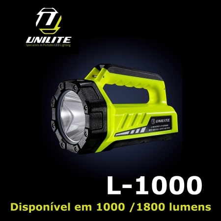 lanterna bombeiros unilite l-1800